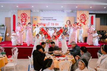 Hình ảnh: Thánh lễ Tạ ơn, cắt băng khánh thành và làm phép Ngôi Nhà mới Tu xá Thánh Giuse Thái Bình