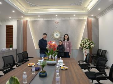 Hình ảnh: Thánh lễ Tạ ơn, cắt băng khánh thành và làm phép Ngôi Nhà mới Tu xá Thánh Giuse Thái Bình