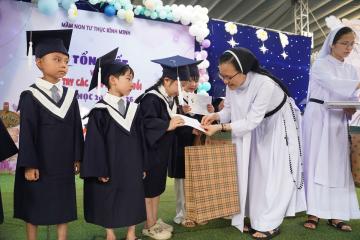 Hình ảnh: Thánh lễ Bế giảng Năm học, Lễ Ra trường và mừng ngày Quốc tế Thiếu Nhi năm 2026 | Mầm Non Tư Thục Bình Minh