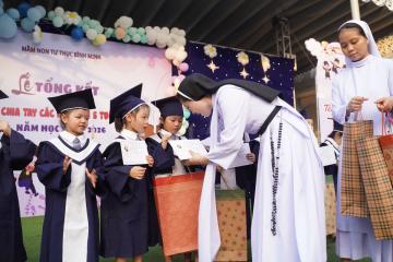 Hình ảnh: Thánh lễ Bế giảng Năm học, Lễ Ra trường và mừng ngày Quốc tế Thiếu Nhi năm 2026 | Mầm Non Tư Thục Bình Minh