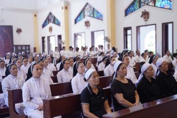 Hình ảnh: Nghi thức Khâm liệm & Thánh lễ cầu nguyện cho Nữ tu Anna Nguyễn Thị Cúc, OP.