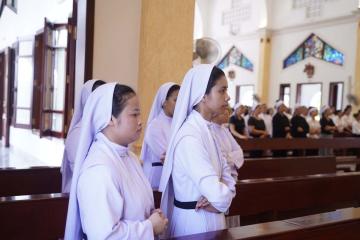Hình ảnh: Nghi thức Khâm liệm & Thánh lễ cầu nguyện cho Nữ tu Anna Nguyễn Thị Cúc, OP.