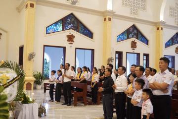 Hình ảnh: Nghi thức Khâm liệm & Thánh lễ cầu nguyện cho Nữ tu Anna Nguyễn Thị Cúc, OP.