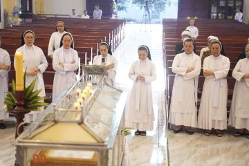 Hình ảnh: Nghi thức Tiễn biệt và Thánh lễ An táng Nữ tu Anna Nguyễn Thị Cúc, OP.
