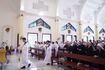Hình ảnh: Nghi thức Tiễn biệt và Thánh lễ An táng Nữ tu Anna Nguyễn Thị Cúc, OP.