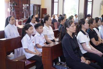 Hình ảnh: Nghi thức Tiễn biệt và Thánh lễ An táng Nữ tu Anna Nguyễn Thị Cúc, OP.