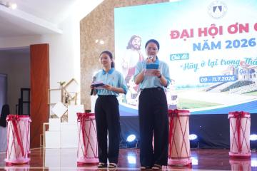 Đại Hội Ơn Gọi năm 2026: Ngày thứ Nhất - Chùm ảnh 1 (09.7.2026 AM)