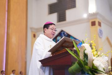Chùm Hình ảnh số 6: Thánh lễ Tạ ơn, Nghi thức Khấn Dòng và mừng Ngân khánh Khấn Dòng năm 2026 (6)