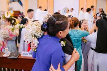 Chùm Hình ảnh số 6: Thánh lễ Tạ ơn, Nghi thức Khấn Dòng và mừng Ngân khánh Khấn Dòng năm 2026 (6)