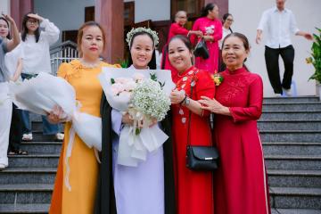 Chùm Hình ảnh số 6: Thánh lễ Tạ ơn, Nghi thức Khấn Dòng và mừng Ngân khánh Khấn Dòng năm 2026 (6)