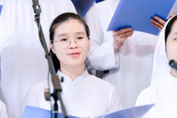 Chùm Hình ảnh số 6: Thánh lễ Tạ ơn, Nghi thức Khấn Dòng và mừng Ngân khánh Khấn Dòng năm 2026 (6)