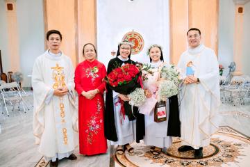Chùm Hình ảnh số 6: Thánh lễ Tạ ơn, Nghi thức Khấn Dòng và mừng Ngân khánh Khấn Dòng năm 2026 (6)