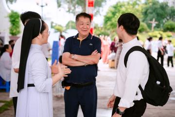 Chùm Hình ảnh số 7: Thánh lễ Tạ ơn, Nghi thức Khấn Dòng và mừng Ngân khánh Khấn Dòng năm 2026 (7)