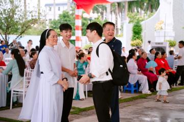 Chùm Hình ảnh số 7: Thánh lễ Tạ ơn, Nghi thức Khấn Dòng và mừng Ngân khánh Khấn Dòng năm 2026 (7)