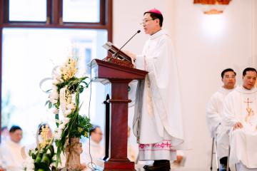 Chùm Hình ảnh số 7: Thánh lễ Tạ ơn, Nghi thức Khấn Dòng và mừng Ngân khánh Khấn Dòng năm 2026 (7)