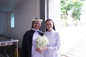 Chùm Hình ảnh số 8: Thánh lễ Tạ ơn, Nghi thức Khấn Dòng và mừng Ngân khánh Khấn Dòng năm 2026 (8)