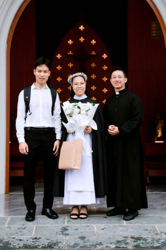 Chùm Hình ảnh số 8: Thánh lễ Tạ ơn, Nghi thức Khấn Dòng và mừng Ngân khánh Khấn Dòng năm 2026 (8)