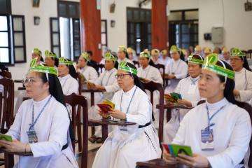 Hình ảnh 1: Cuộc thi Chung kết Tìm hiểu Tin mừng Mát thêu