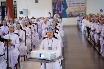 Hình ảnh 1: Cuộc thi Chung kết Tìm hiểu Tin mừng Mát thêu