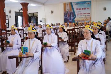 Hình ảnh 1: Cuộc thi Chung kết Tìm hiểu Tin mừng Mát thêu