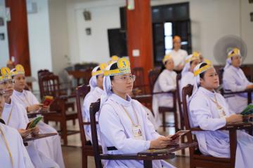 Hình ảnh 1: Cuộc thi Chung kết Tìm hiểu Tin mừng Mát thêu