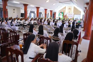Hình ảnh 2: Cuộc thi Chung kết Tìm hiểu Tin mừng Mát thêu