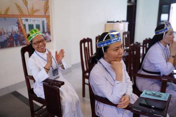 Hình ảnh 2: Cuộc thi Chung kết Tìm hiểu Tin mừng Mát thêu