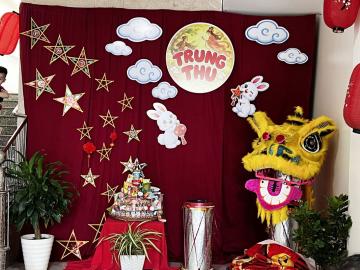Hình ảnh: Các con Mầm Non Bình Minh vui Tết Trung Thu năm 2026